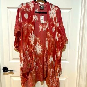 NWT Vince Camuto Coral Kimono / Cover Up - One Size